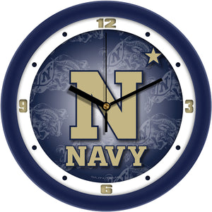 Navy Midshipmen Wall Clock - Dimension