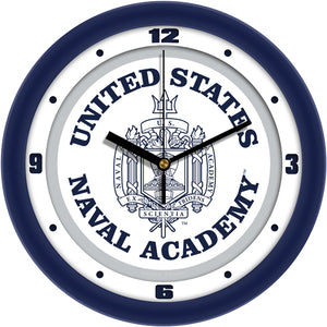 Navy Midshipmen Wall Clock - Traditional