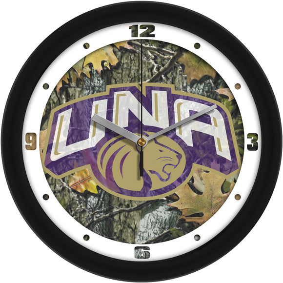 North Alabama Wall Clock - Camo