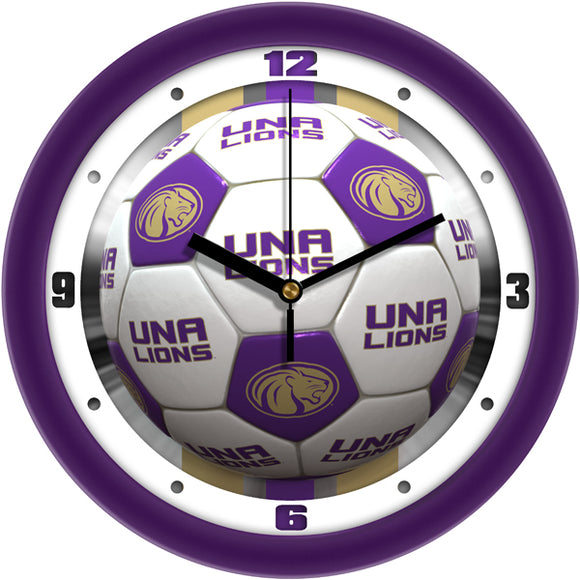 North Alabama Wall Clock - Soccer