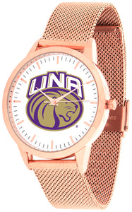 North Alabama Statement Mesh Band Unisex Watch - Rose