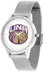 North Alabama Statement Mesh Band Unisex Watch - Silver