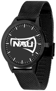 Northern Arizona Statement Mesh Band Unisex Watch - Black - Black Dial