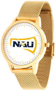 Northern Arizona Statement Mesh Band Unisex Watch - Gold