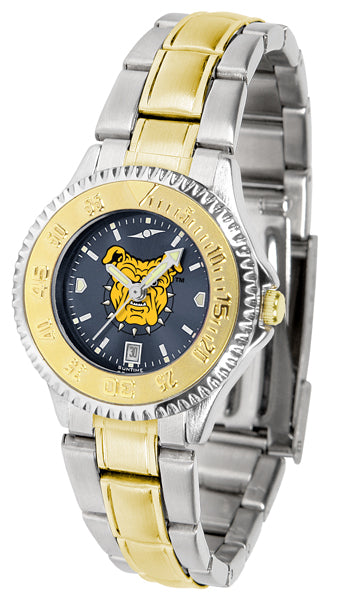 North Carolina A&T Competitor Two-Tone Ladies Watch - AnoChrome