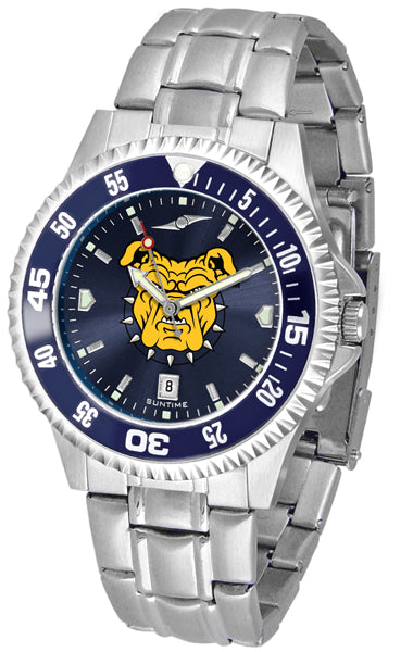 North Carolina A&T Competitor Steel Men’s Watch - AnoChrome- Color Bezel