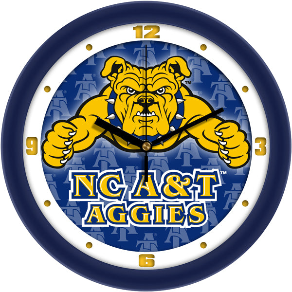 North Carolina A&T Wall Clock - Dimension – Pro Sports Watches