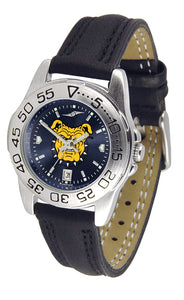 North Carolina A&T Sport Leather Ladies Watch - AnoChrome