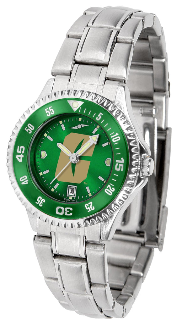 Charlotte 49ers Competitor Steel Ladies Watch - AnoChrome - Color Bezel