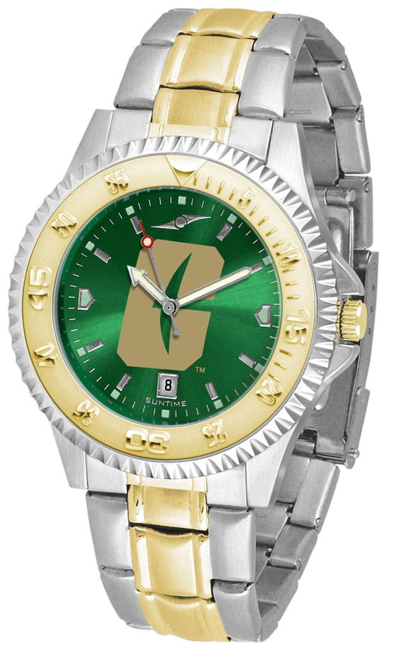 Charlotte 49ers Competitor Two-Tone Men’s Watch - AnoChrome