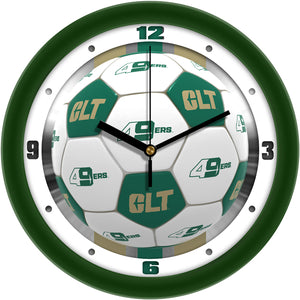 Charlotte 49ers Wall Clock - Soccer
