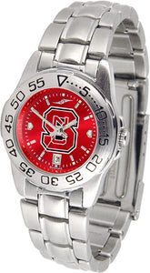 North Carolina State Sport Steel Ladies Watch - AnoChrome