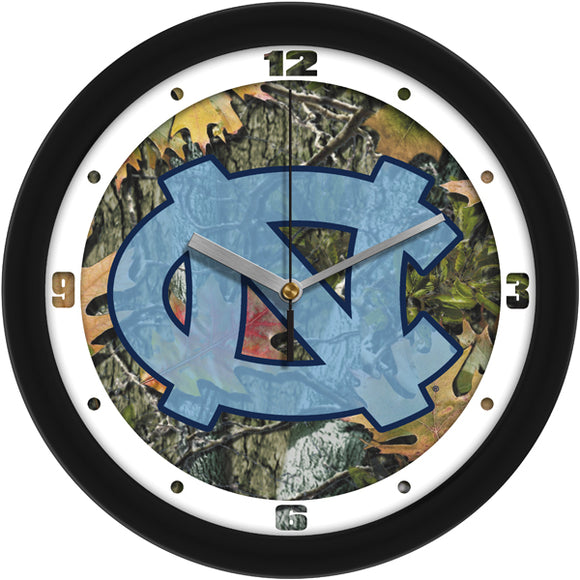 North Carolina Wall Clock - Camo