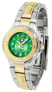 UNC Wilmington Competitor Two-Tone Ladies Watch - AnoChrome