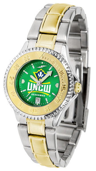 UNC Wilmington Competitor Two-Tone Ladies Watch - AnoChrome