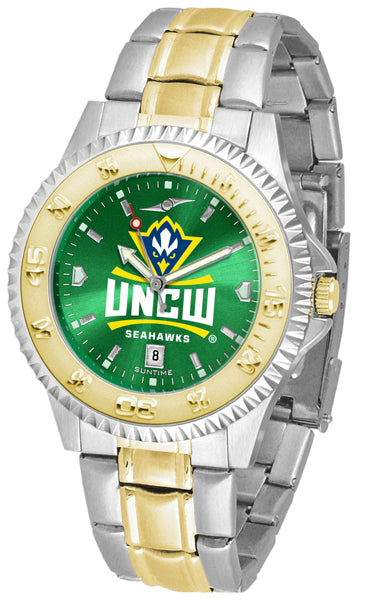 UNC Wilmington Competitor Two-Tone Men’s Watch - AnoChrome