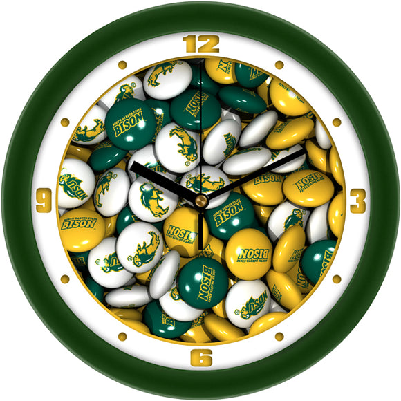 North Dakota State Wall Clock - Candy