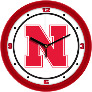 Nebraska Cornhuskers Wall Clock - Traditional