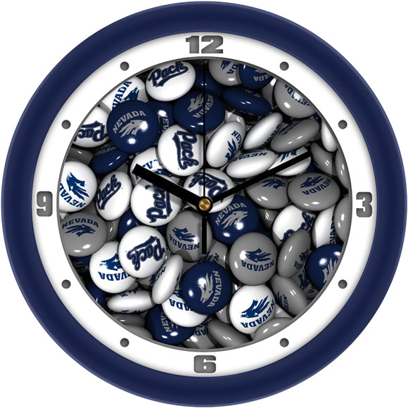 Nevada Wolfpack Wall Clock - Candy