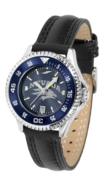 Nevada Wolfpack Competitor Ladies Watch - AnoChrome - Color Bezel