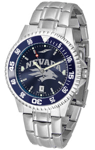 Nevada Wolfpack Competitor Steel Men’s Watch - AnoChrome- Color Bezel