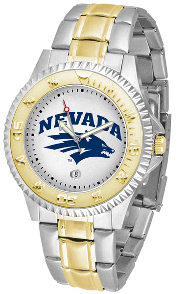 Nevada Wolfpack Competitor Two-Tone Men’s Watch