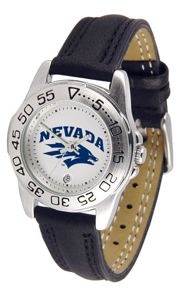 Nevada Wolfpack Sport Leather Ladies Watch