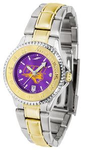 Northern Iowa Competitor Two-Tone Ladies Watch - AnoChrome