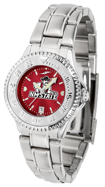 New Mexico State Competitor Steel Ladies Watch - AnoChrome