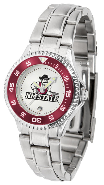 New Mexico State Competitor Steel Ladies Watch