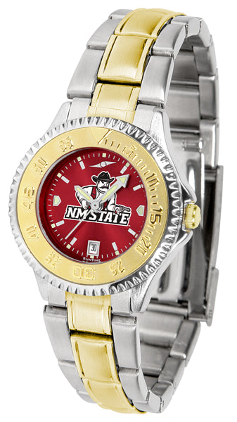 New Mexico State Competitor Two-Tone Ladies Watch - AnoChrome