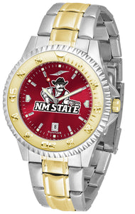 New Mexico State Competitor Two-Tone Men’s Watch - AnoChrome