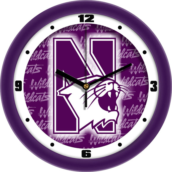 Northwestern Wildcats Wall Clock - Dimension
