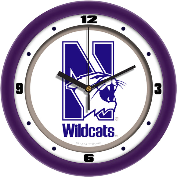 Northwestern Wildcats Wall Clock - Traditional
