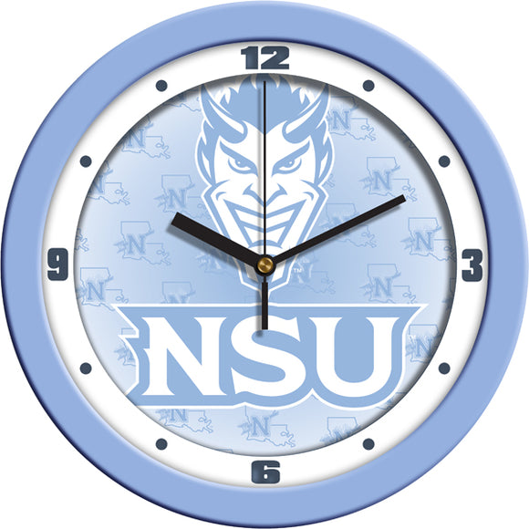 Northwestern State Wall Clock - Baby Blue
