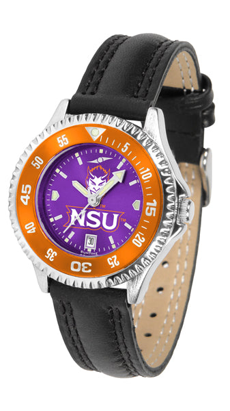 Northwestern State Competitor Ladies Watch - AnoChrome - Color Bezel
