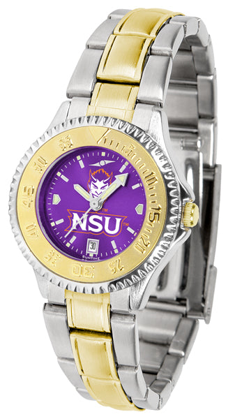 Northwestern State Competitor Two-Tone Ladies Watch - AnoChrome