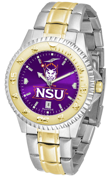 Northwestern State Competitor Two-Tone Men’s Watch - AnoChrome