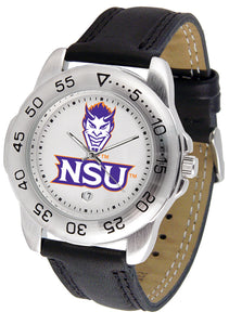 Northwestern State Sport Leather Men’s Watch