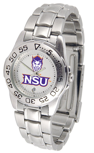 Northwestern State Sport Steel Ladies Watch