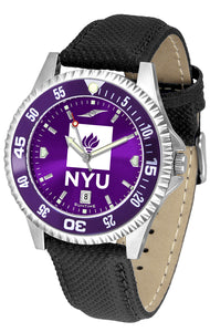 NYU Violets Competitor Men’s Watch - AnoChrome - Color Bezel