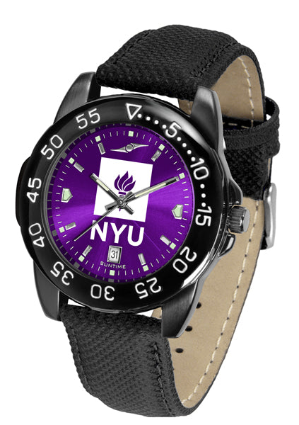 NYU Violets Fantom Bandit Men's Watch - AnoChrome