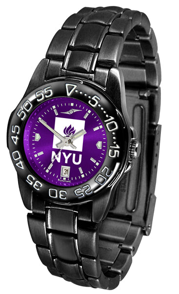NYU Violets FantomSport Ladies Watch - AnoChrome