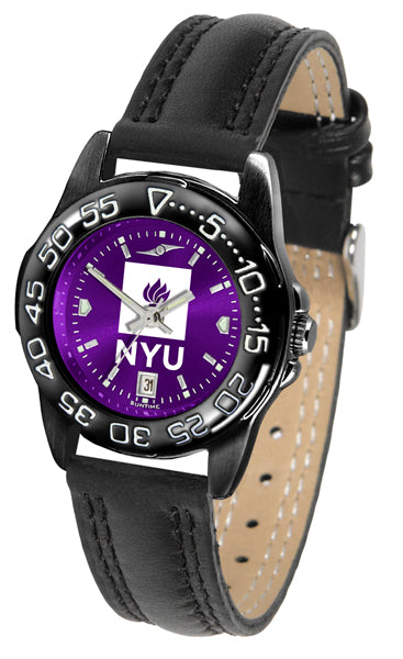 NYU Violets Fantom Bandit Ladies Watch - AnoChrome