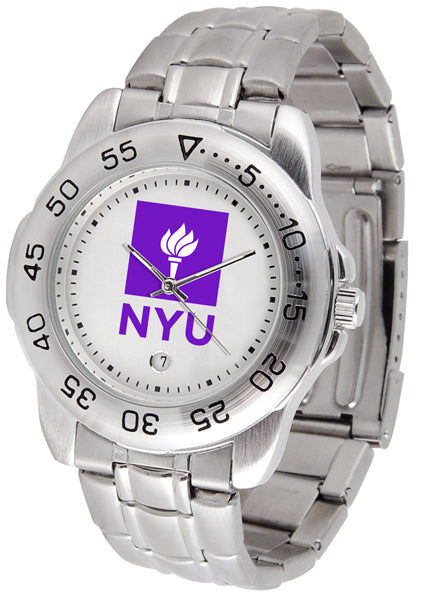 NYU Violets Sport Steel Men’s Watch