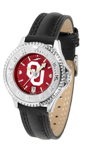 Oklahoma Sooners Competitor Ladies Watch - AnoChrome