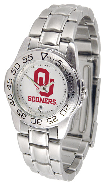 Oklahoma Sooners Sport Steel Ladies Watch