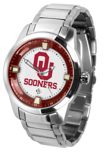 Oklahoma Sooners Titan Steel Men’s Watch