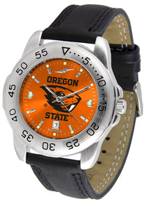 Oregon State Sport Leather Men’s Watch - AnoChrome