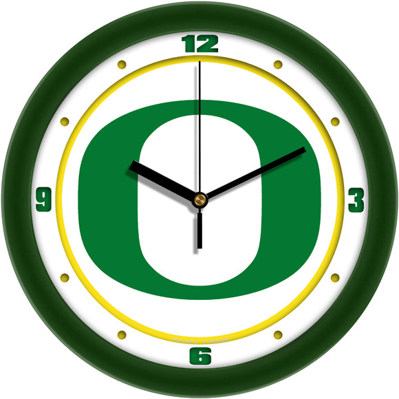 Oregon Ducks Wall Clock - Traditional